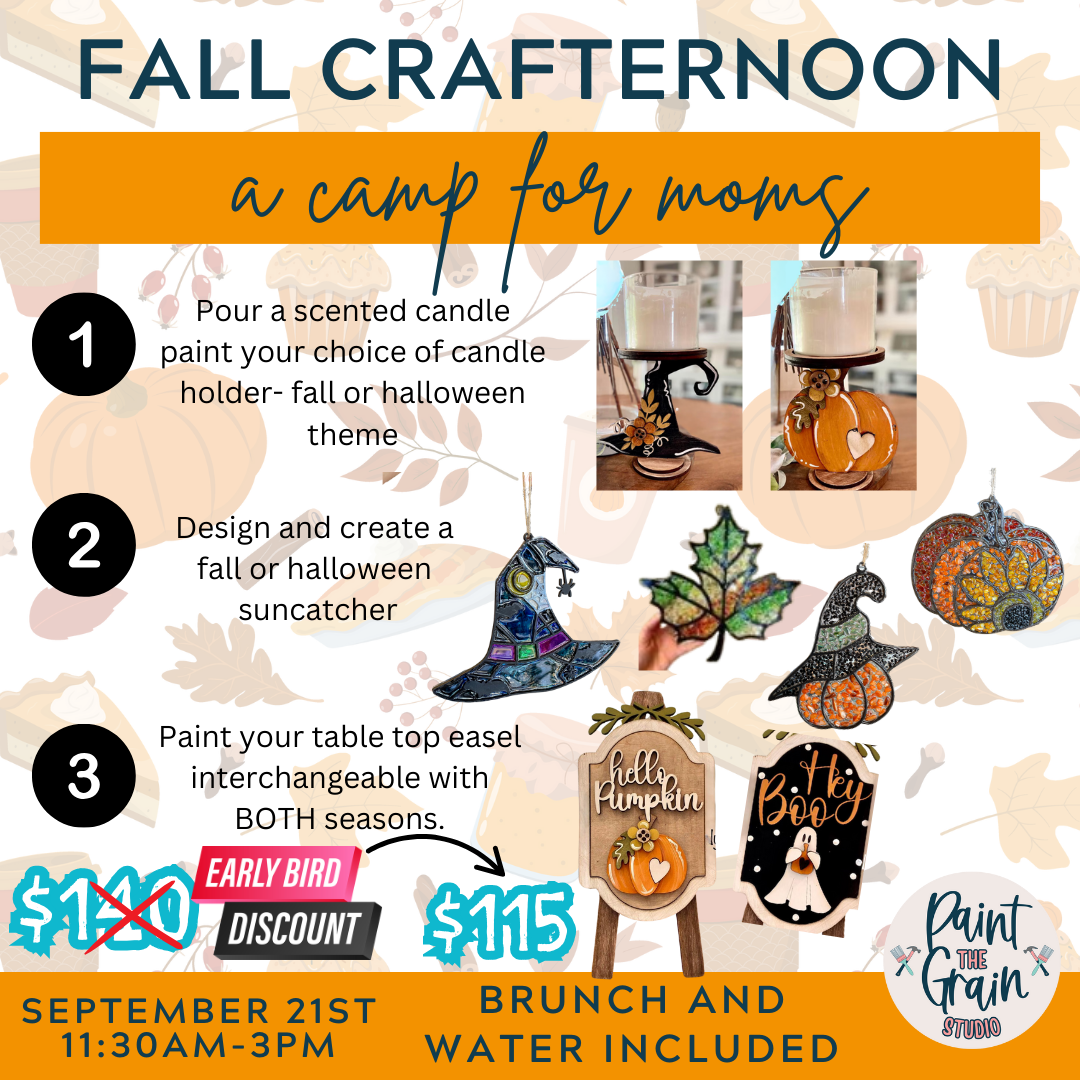 Fall Crafternoon- Sept 21st 11:30AM-3PM