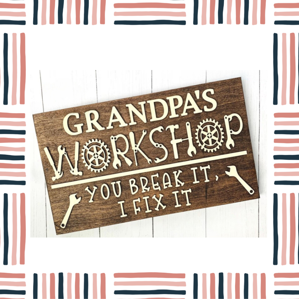 Dad's/Grandpas Workshop- Medium Plank