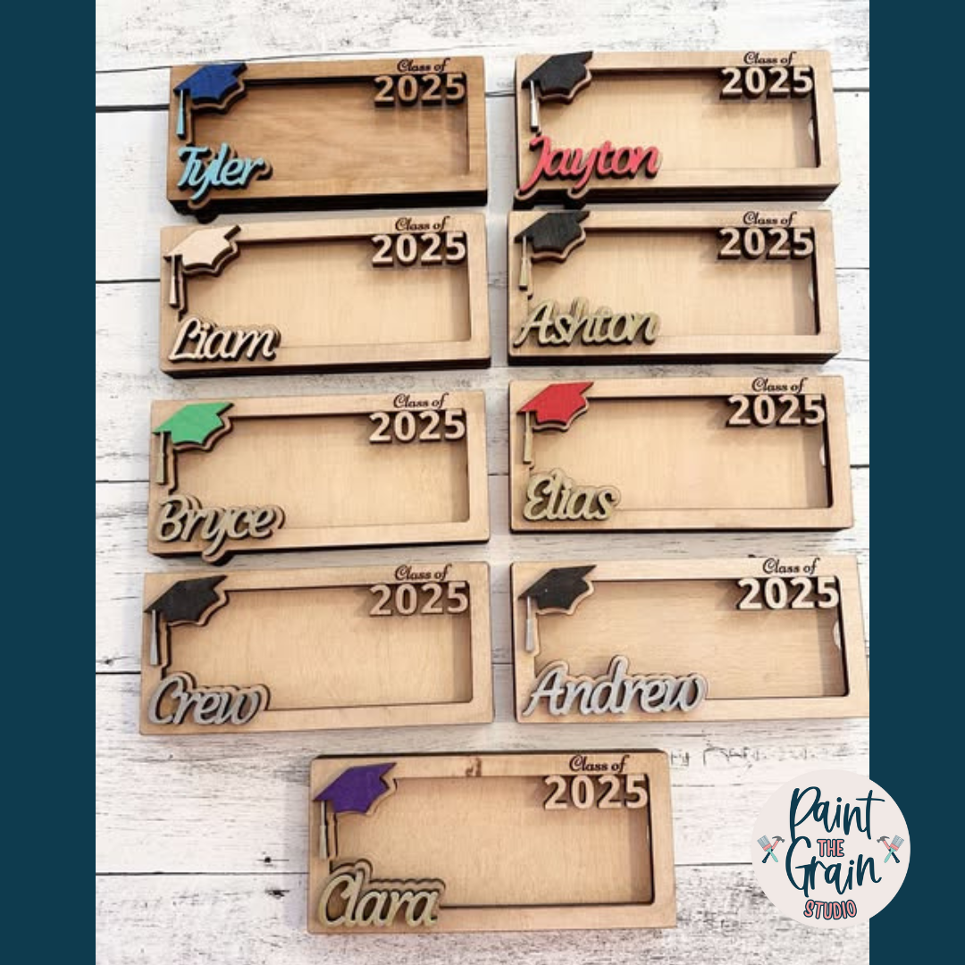Graduation Money/gift card Holder Gift- Personalized