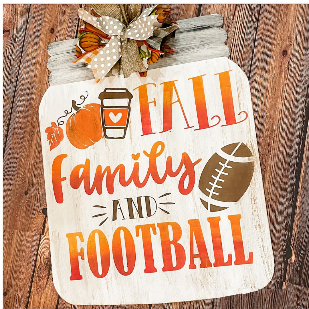 Fall family and football