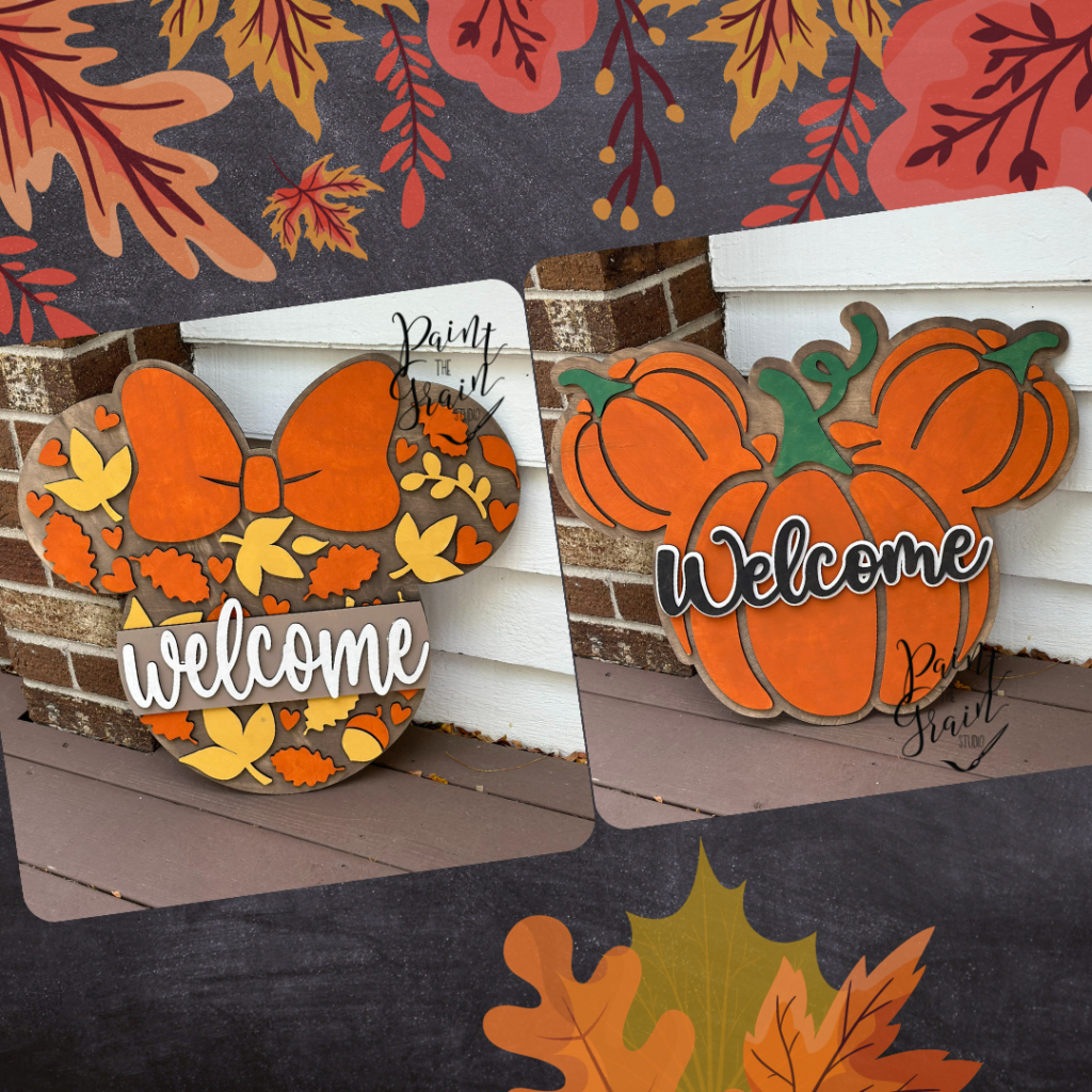 Fall-Pumpkin Mouse Ears