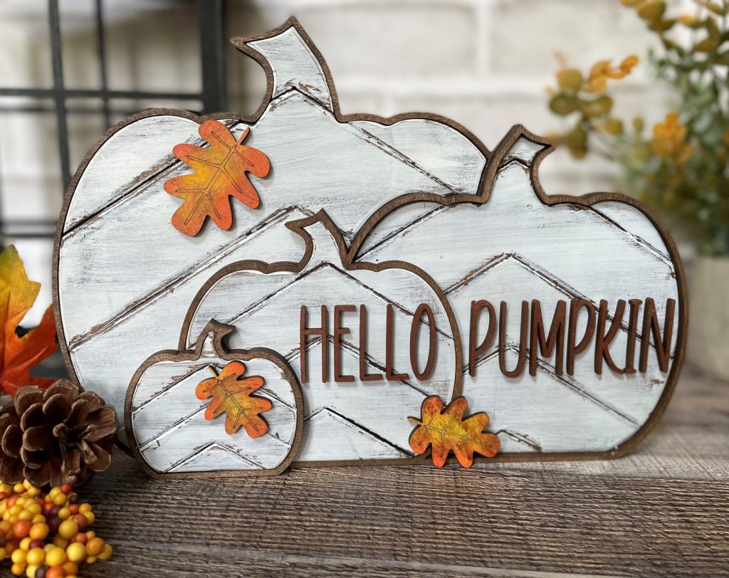 Standing Pumpkins