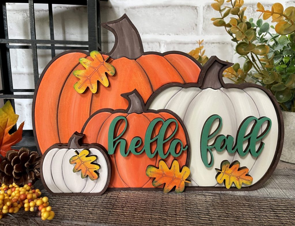 Standing Pumpkins