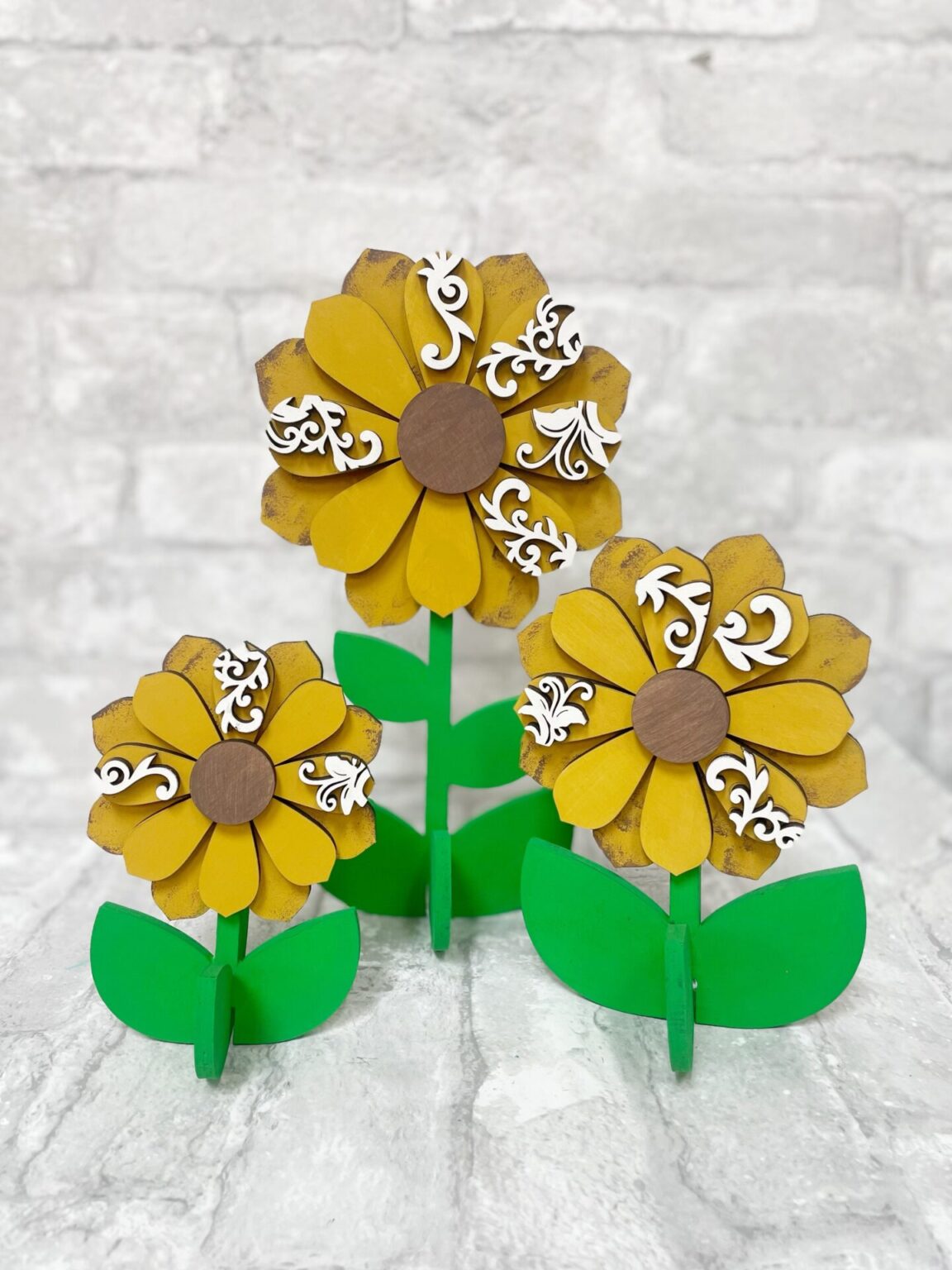 Sunflower Trio