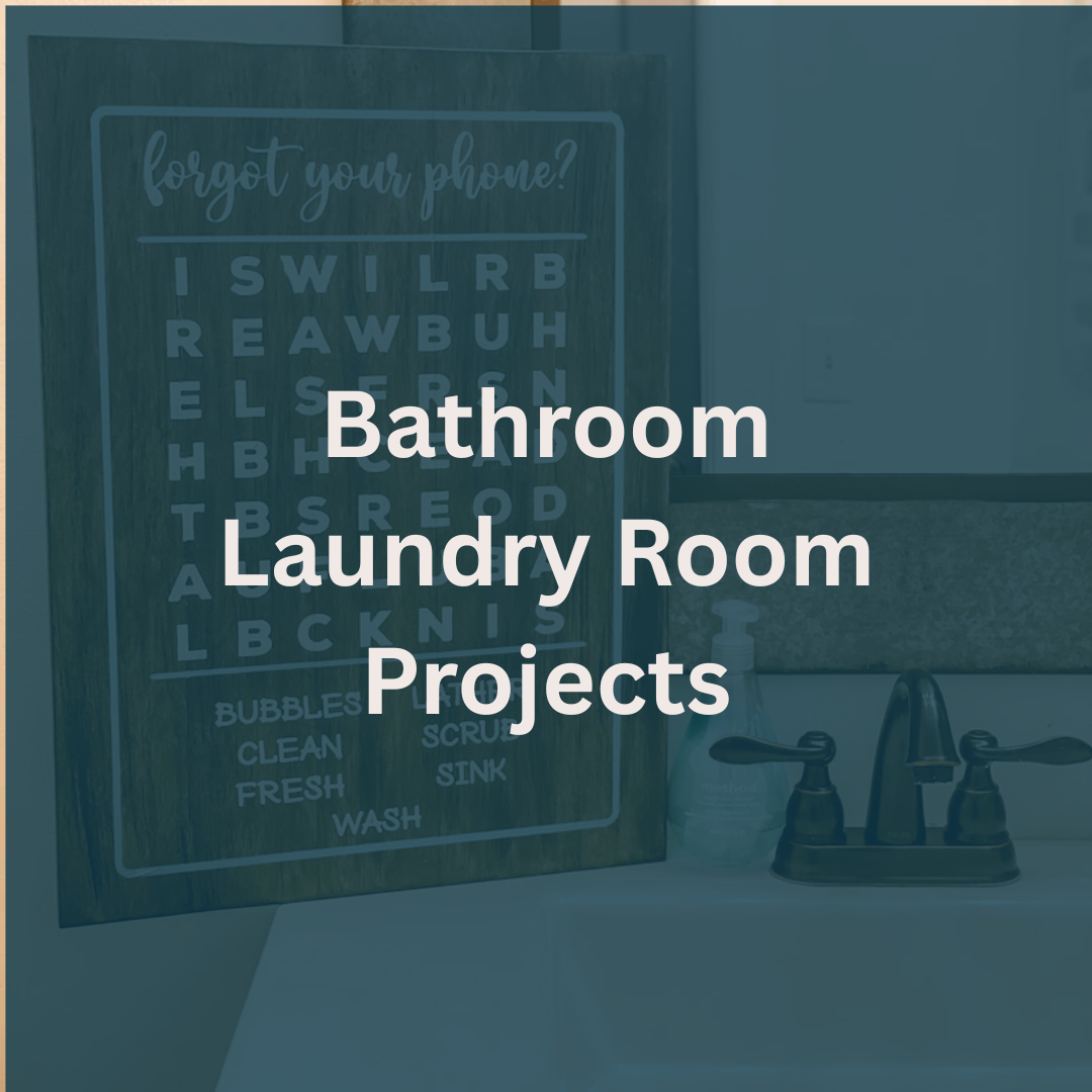 Bathroom-Laundry Projects