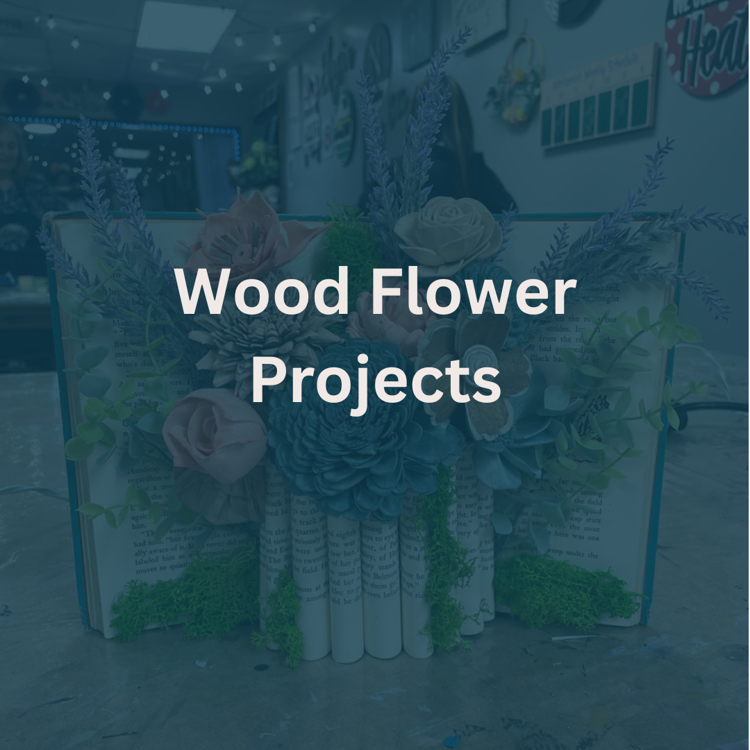 Wood Flower Projects