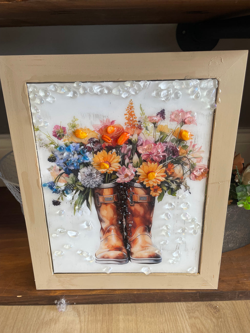 Spring- Embellished Resin Art Frames- Special Event
