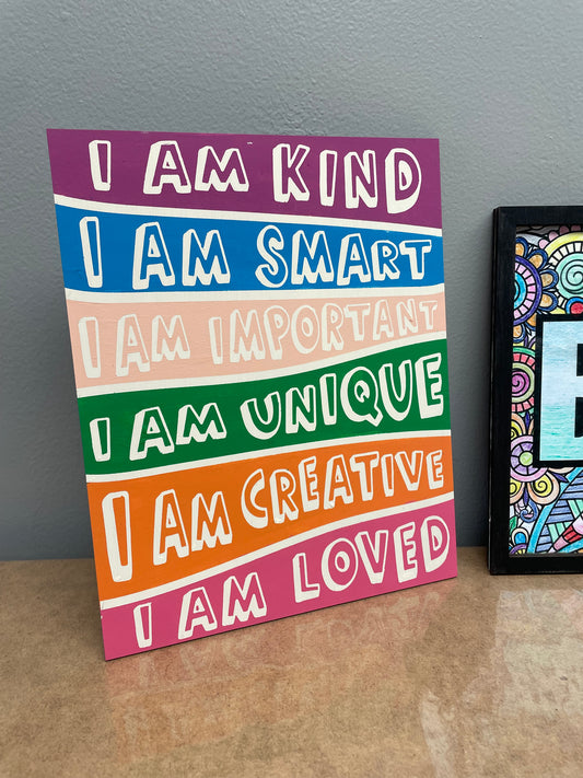 Affirmation Sign 8x10