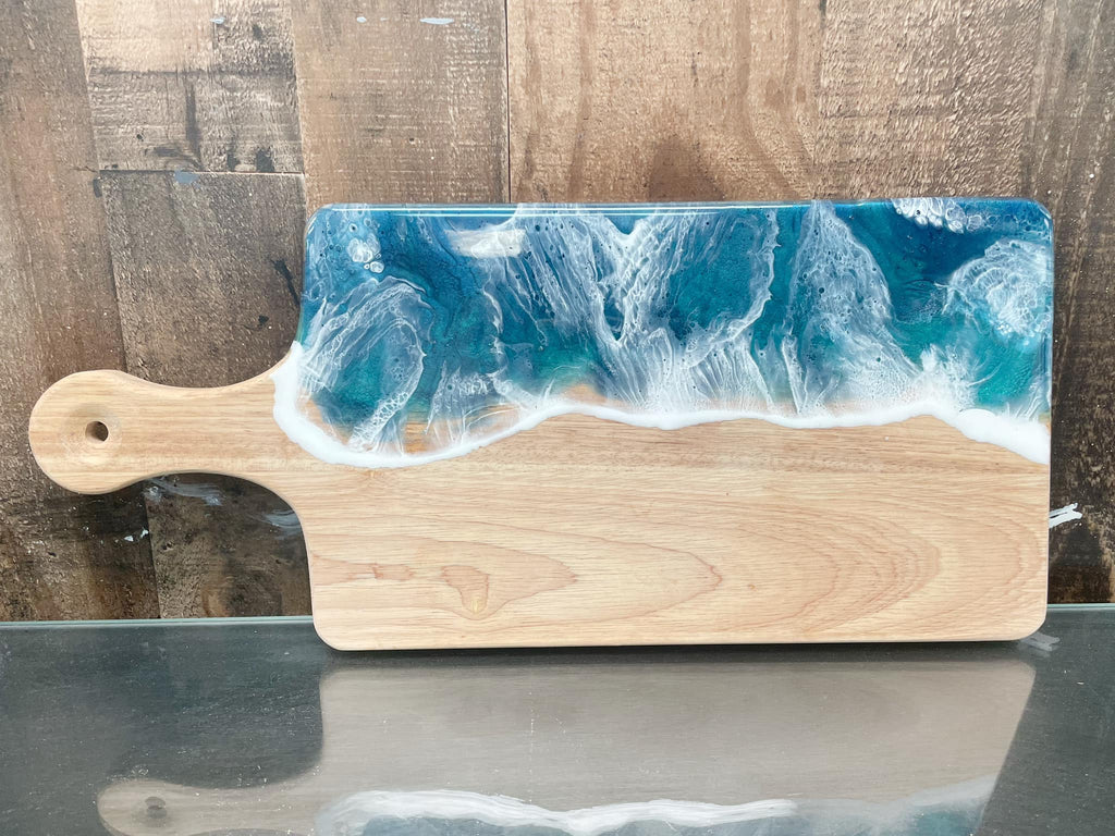 Epoxy Pour Cutting Board Plain- no engraving