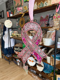 Seaglass and Resin Awareness Ribbon