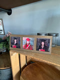 3 Square Photo Magnet Frame