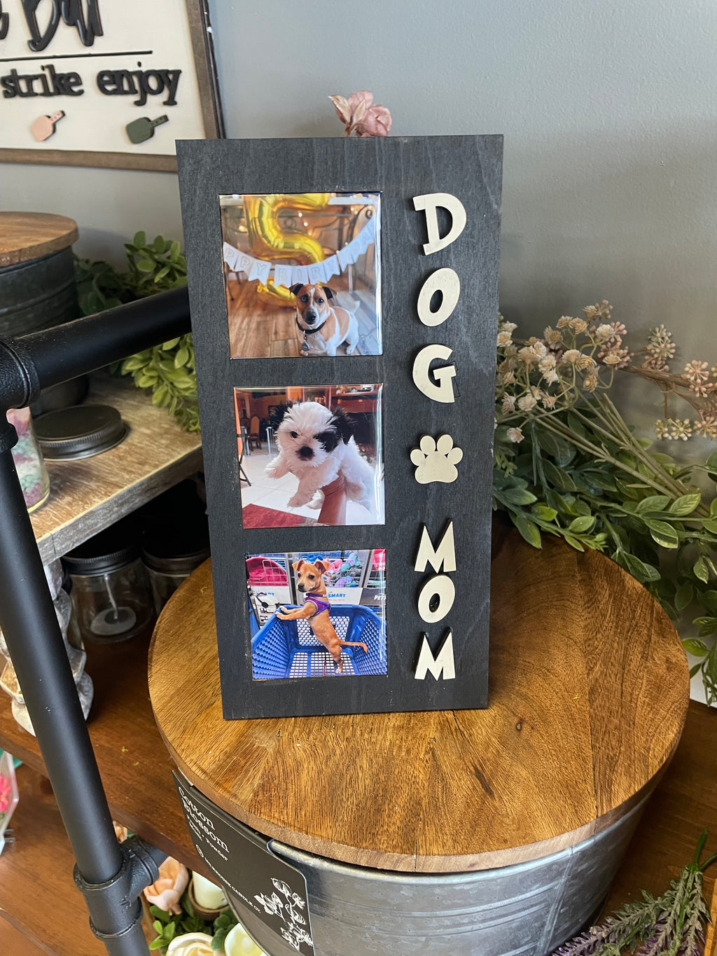 3 Square-Photo Magnet Frame-Vertical & Customizable