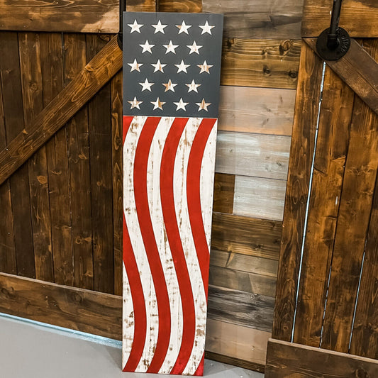 American Flag Porch