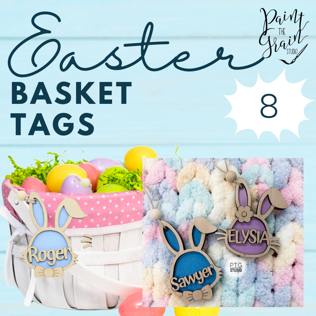 Easter Basket Tags- Personalized