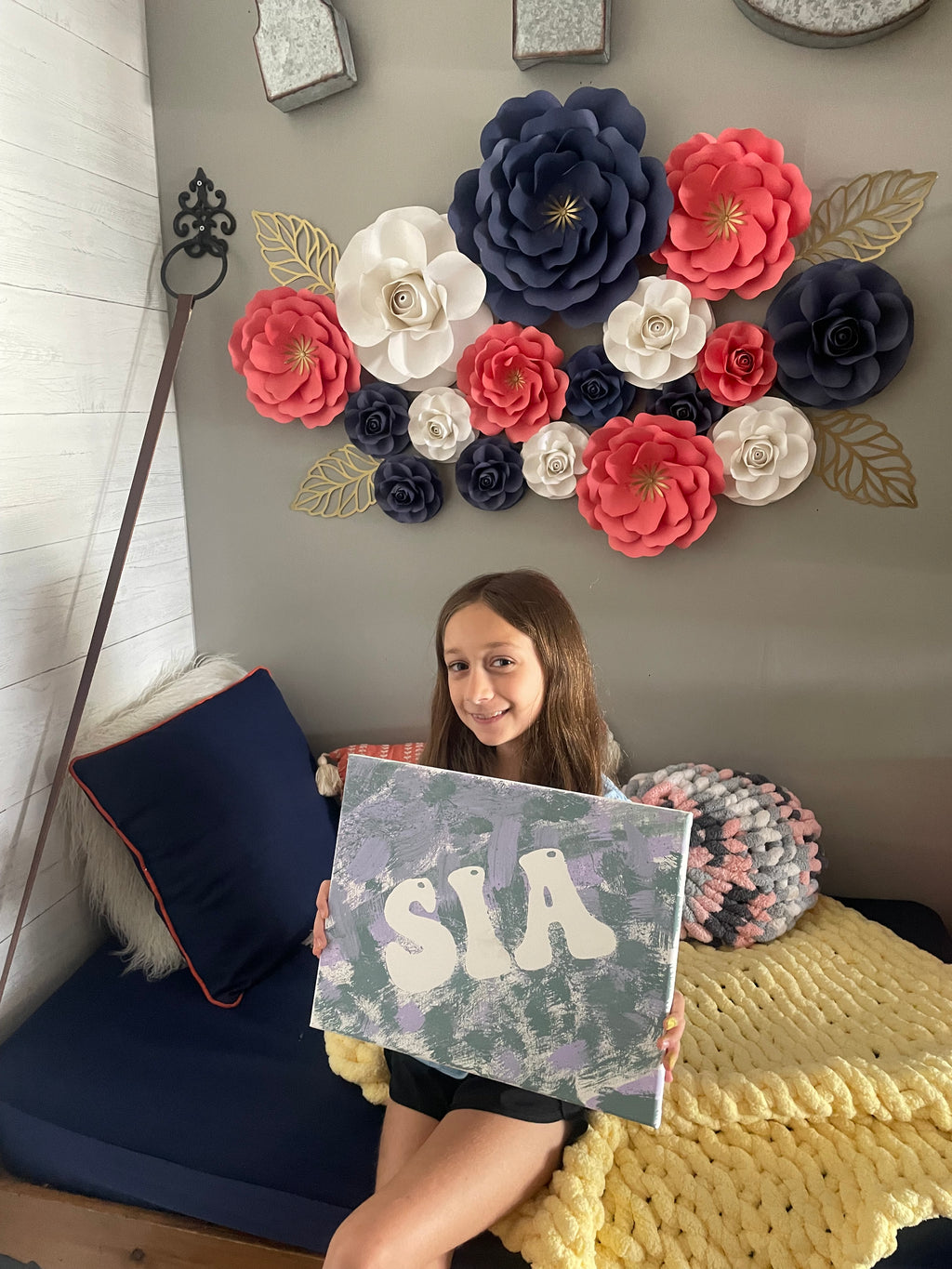 Personalized Canvas Paint Splatter