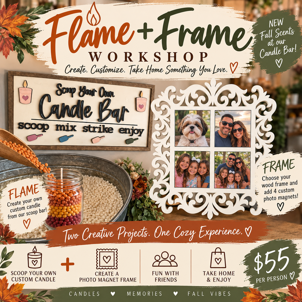 Fire and Flame workshop