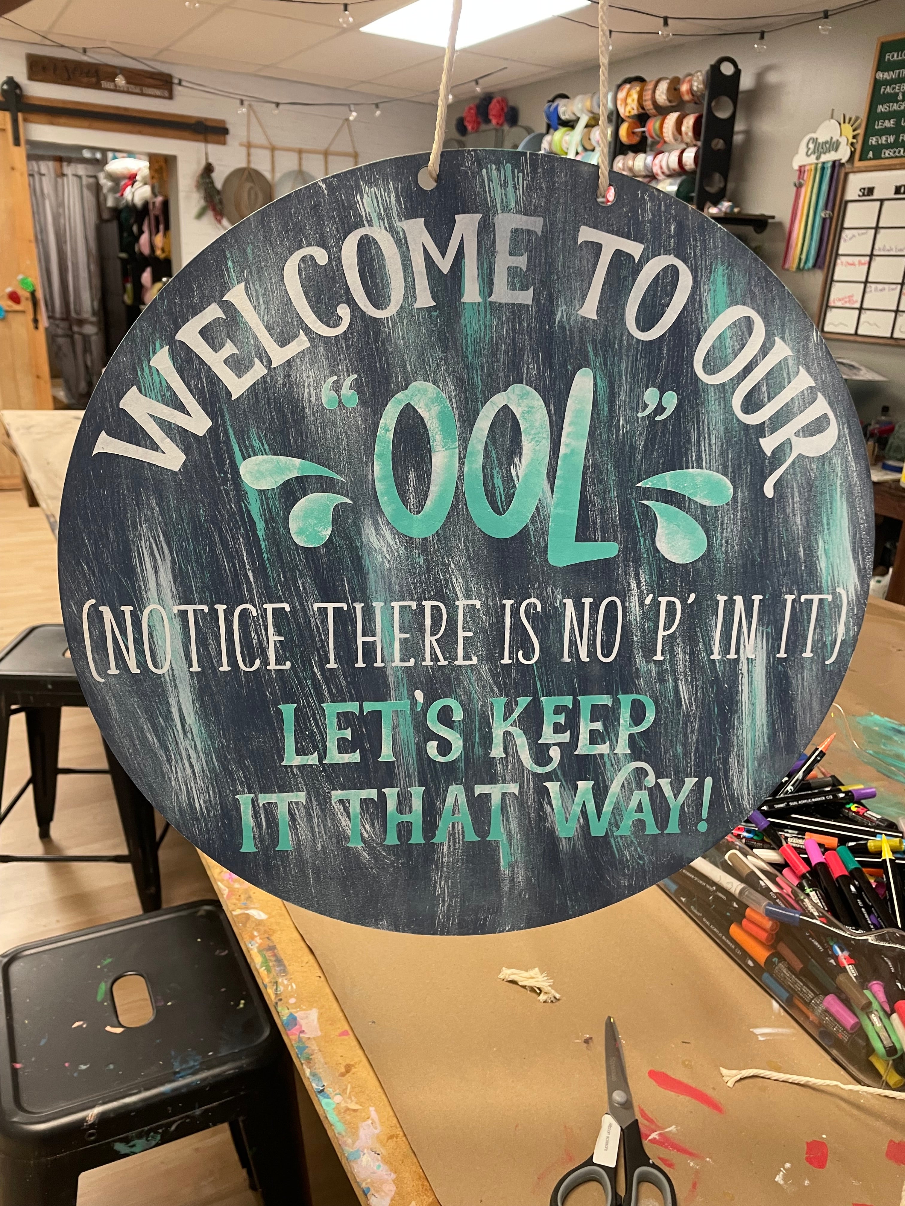 Welcome to our OOL- round
