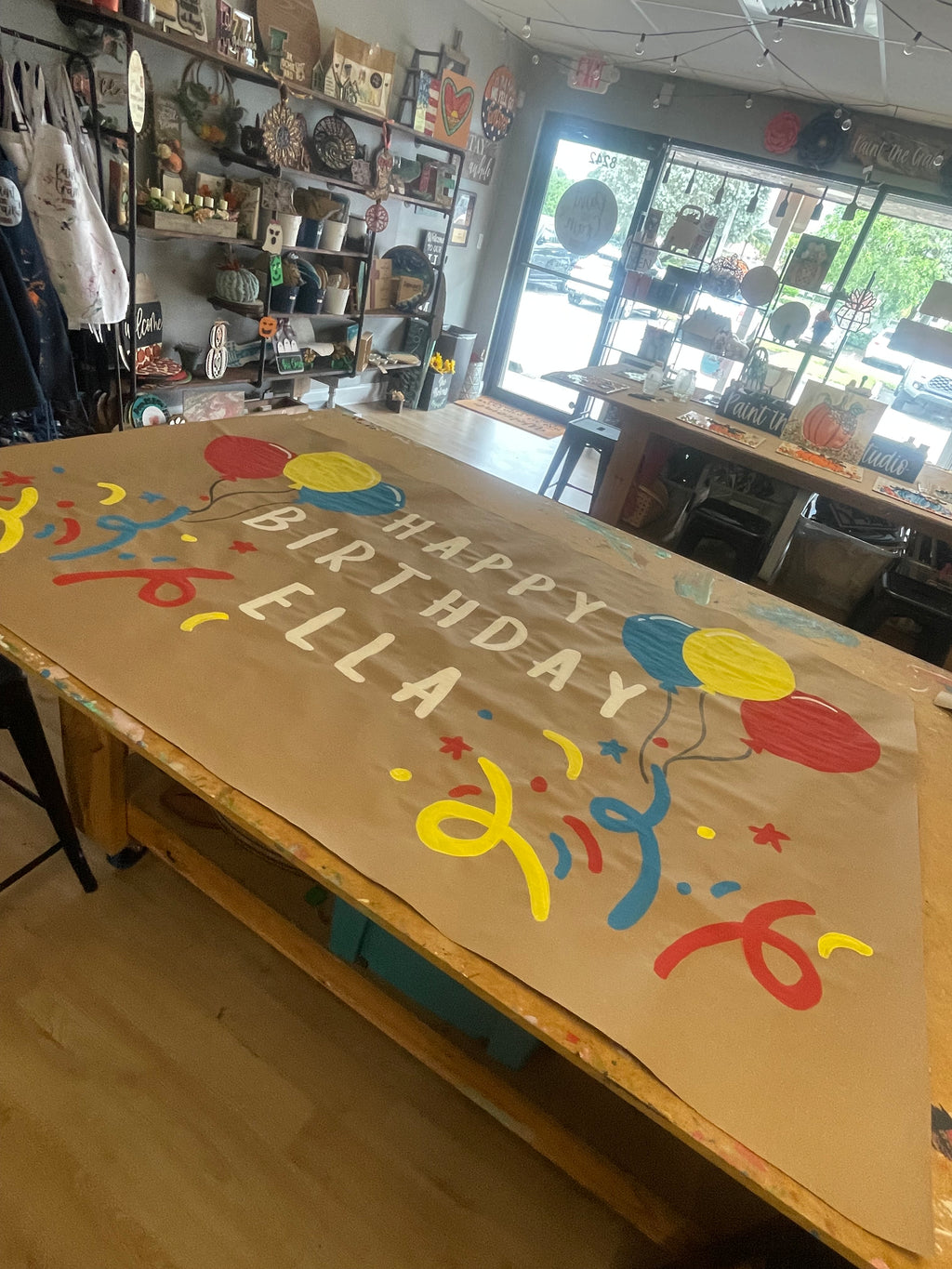 Handpainted Banners