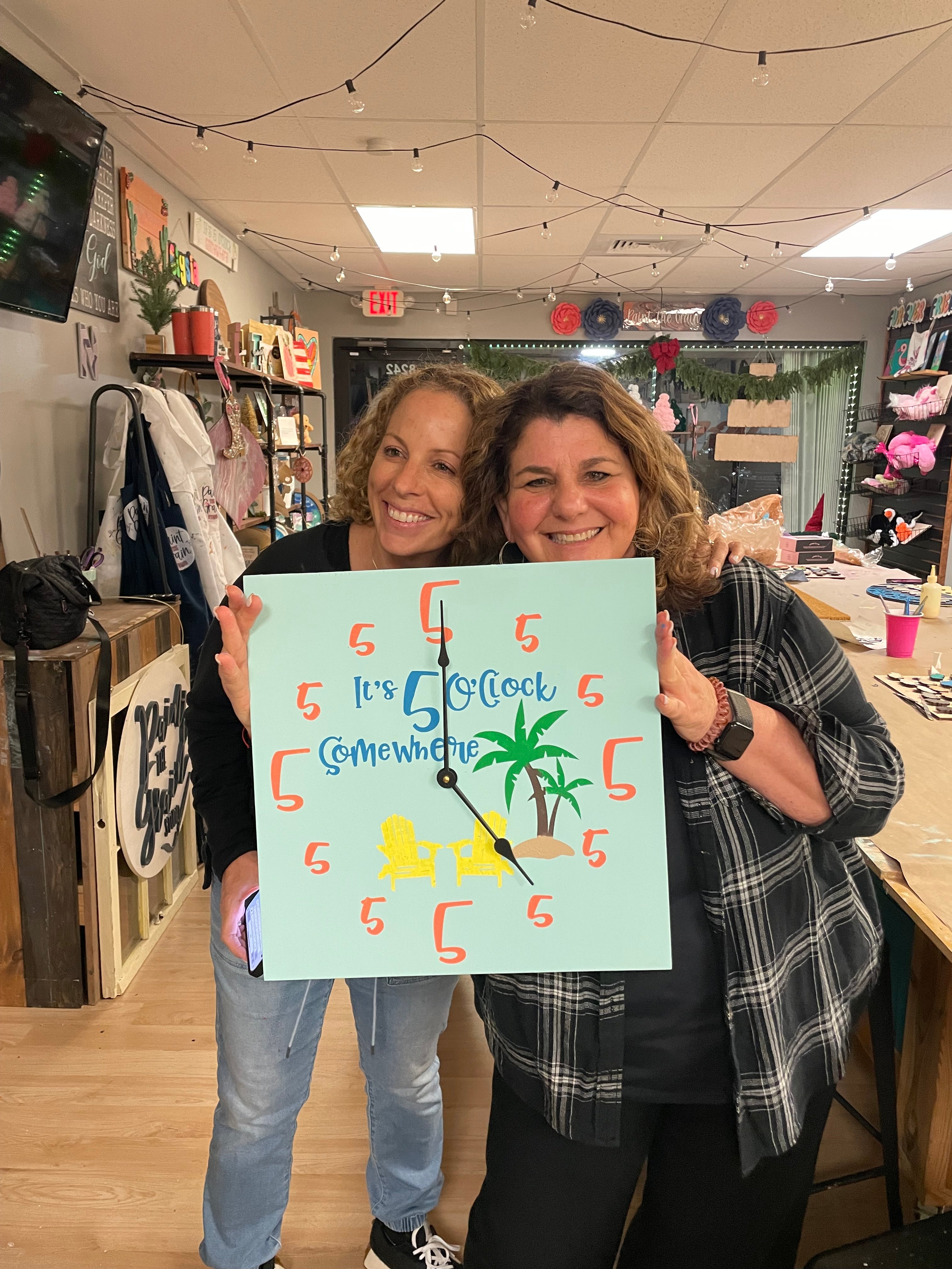 It's 5 O'Clock Somewhere- Clock