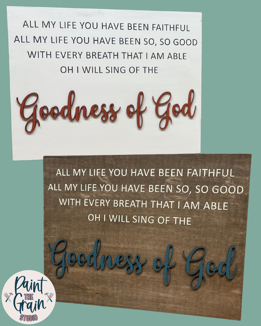 All my life you have been faithful - Goodness of God