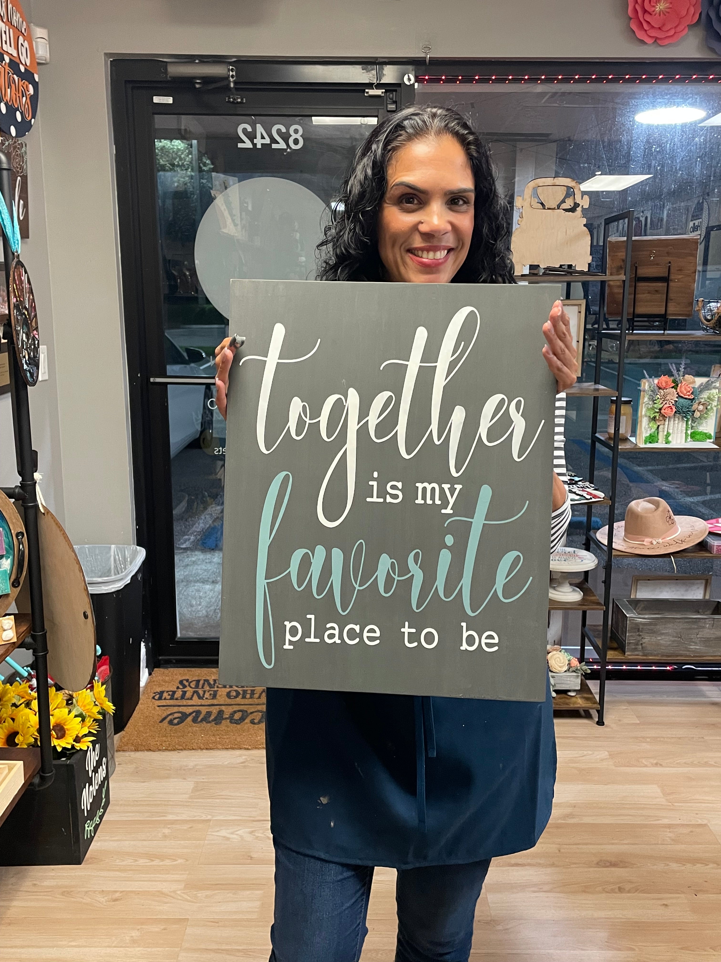 Together is My Favorite Place to Be- Rectangle