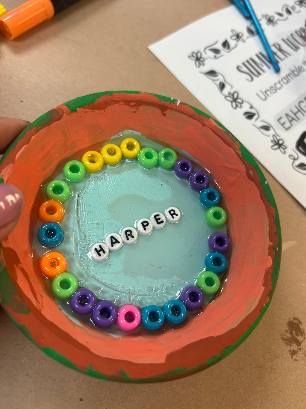 Personalized Resin Tray