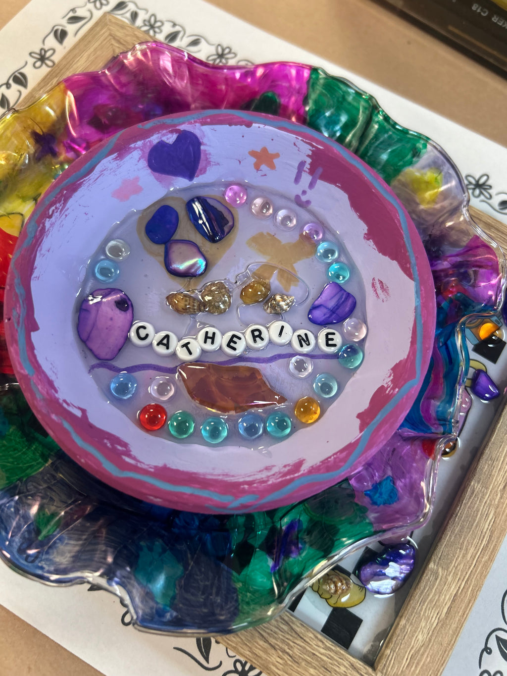 Personalized Resin Tray