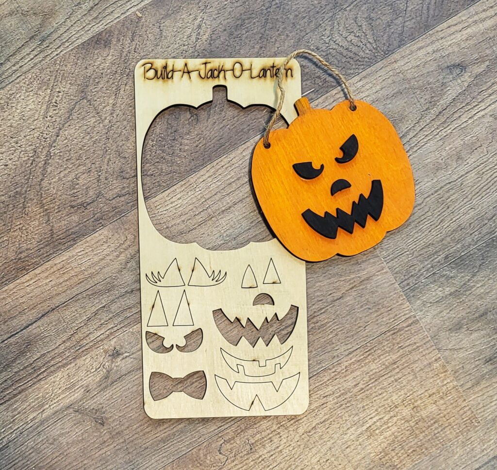 Kids- Build a Jack o lantern