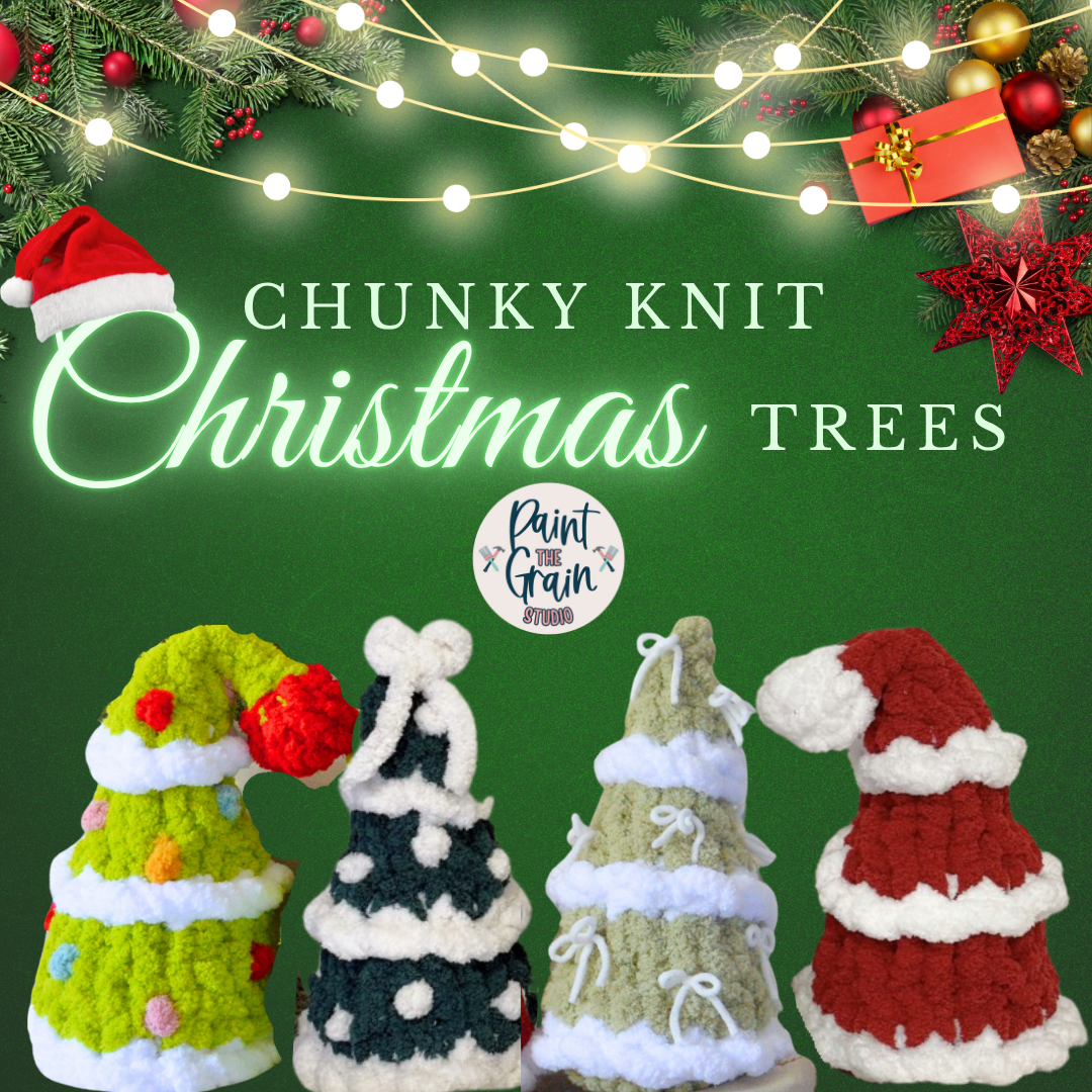 CHUNKY KNIT Christmas Trees