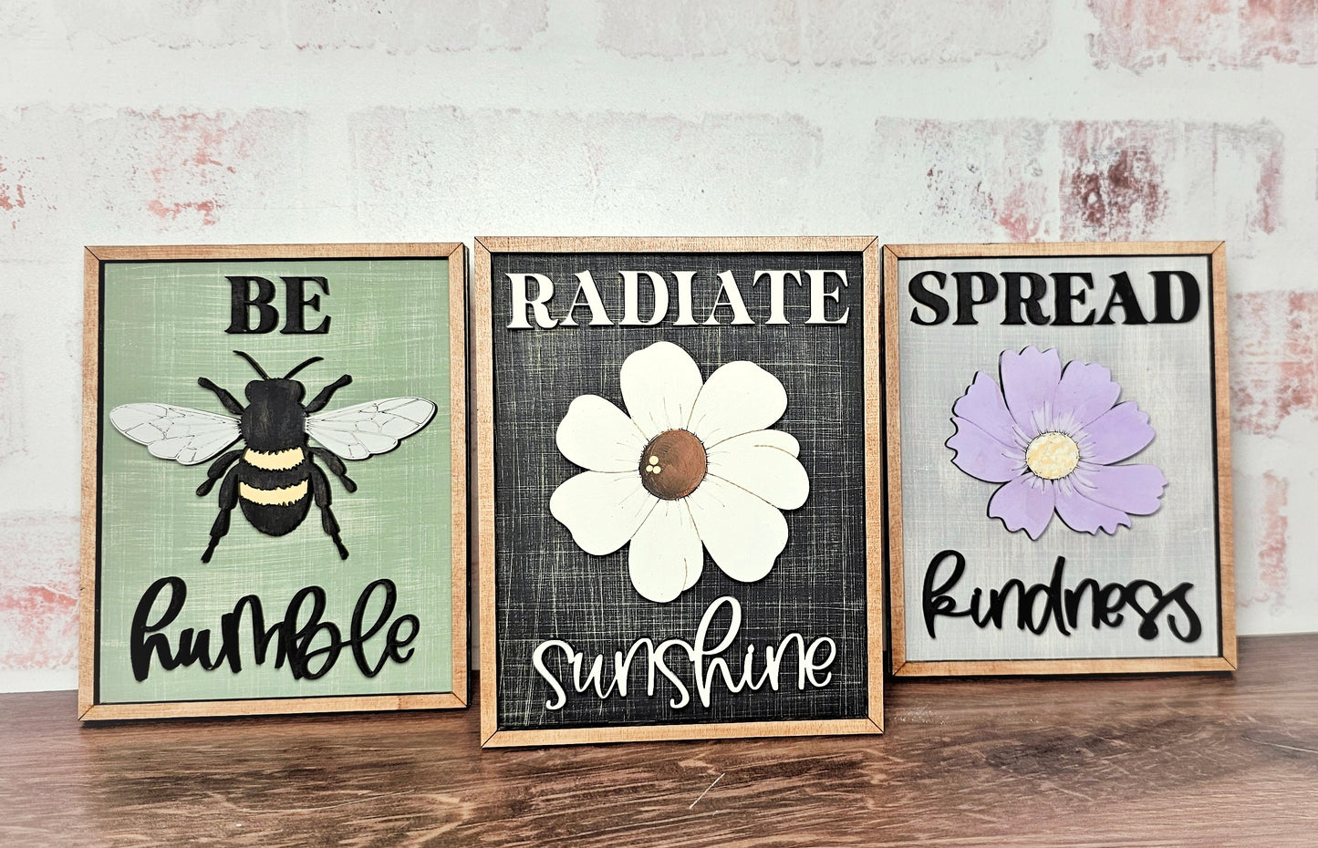 Mini Trio Spring Signs