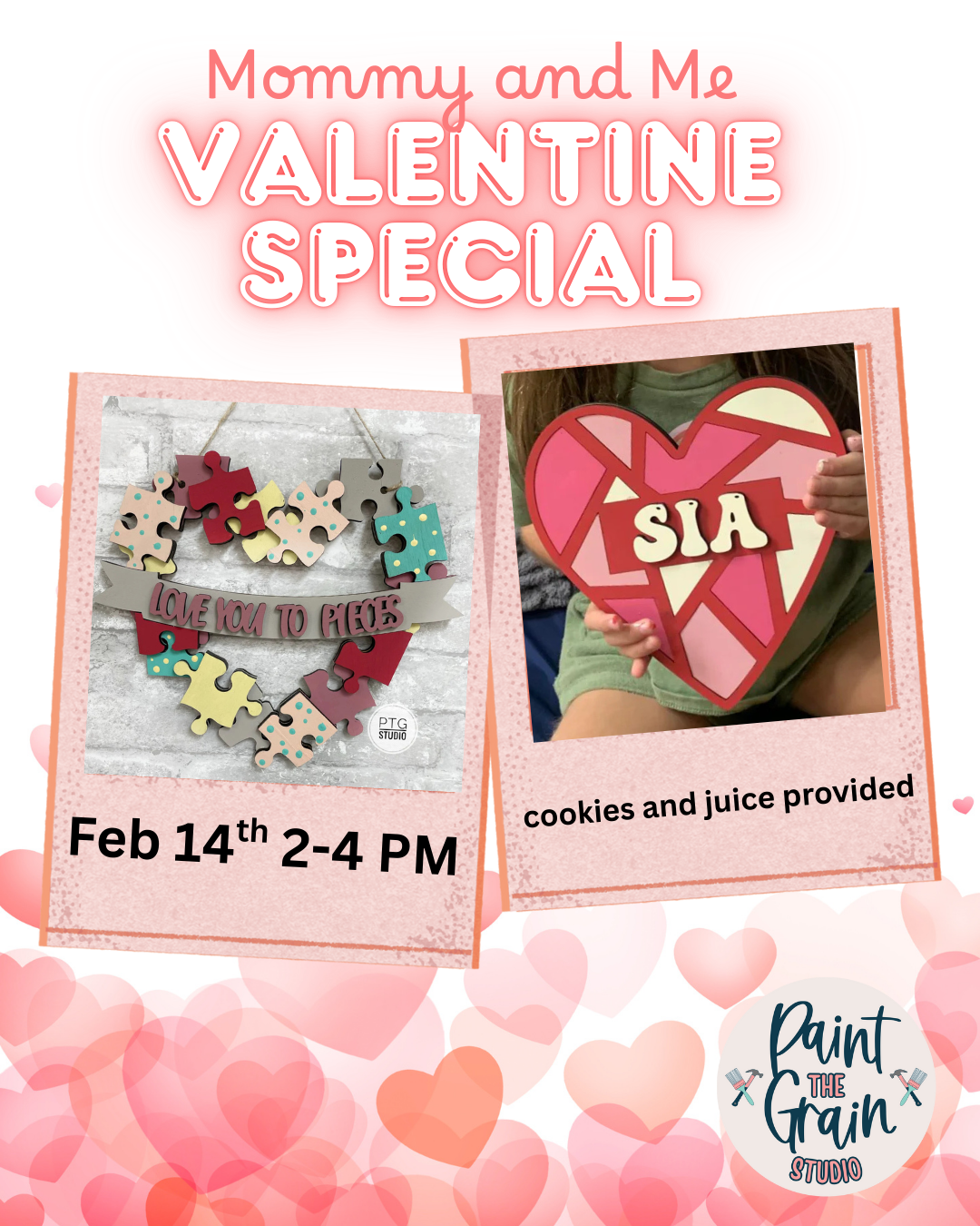Mommy & Me Valentine’s Special – February 14 | 2–4 PM
