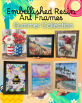Summer- Embellished Resin Art Frames- Special Event