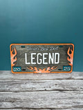 License Plate Sign