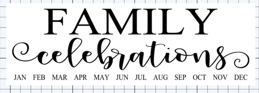 Family Celebrations