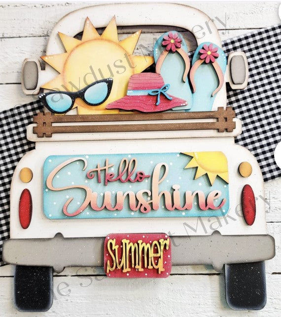 Interchangeable truck - Hello Sunshine