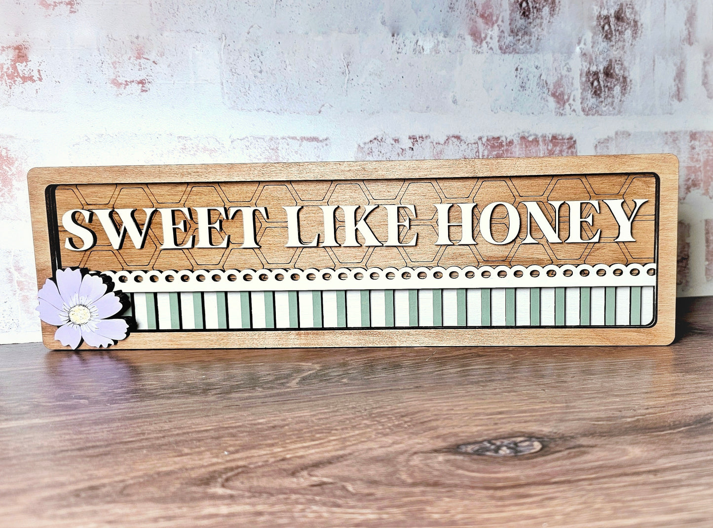 Sweet like honey- Layered sign