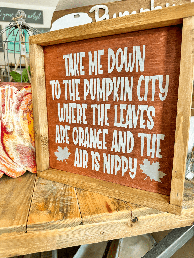 take me down to pumpkin city