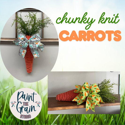 Chunky Knit Carrot