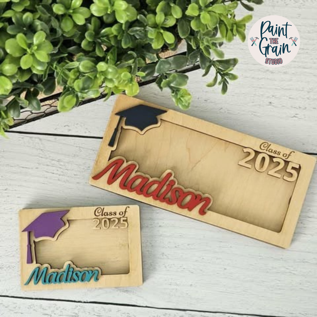 Graduation Money/gift card Holder Gift- Personalized