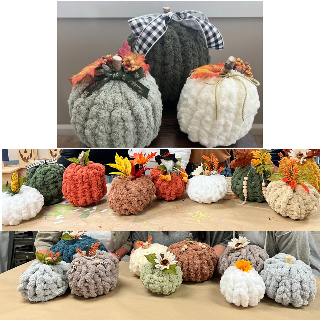 CHUNKY KNIT Pumpkins