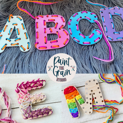 Letter Yarn Craft