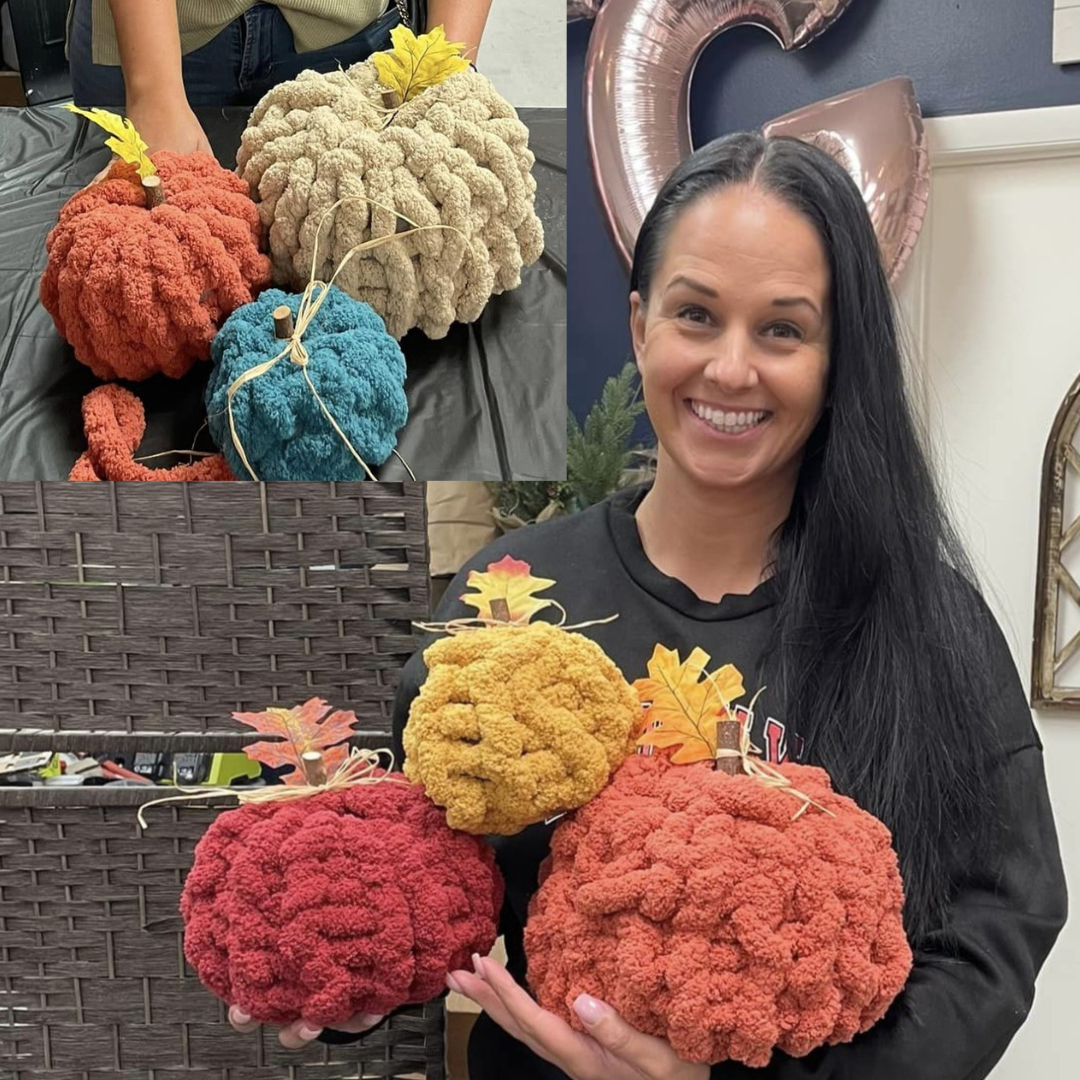 CHUNKY KNIT Pumpkins