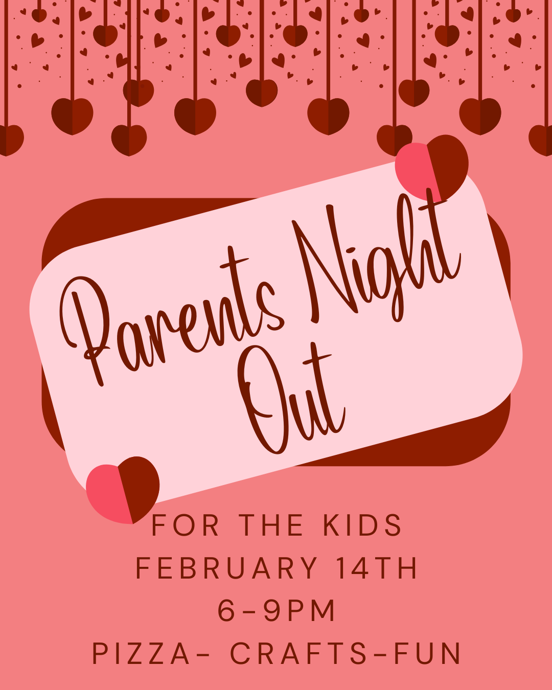 Parents Night Out: Valentine Fun for Kids