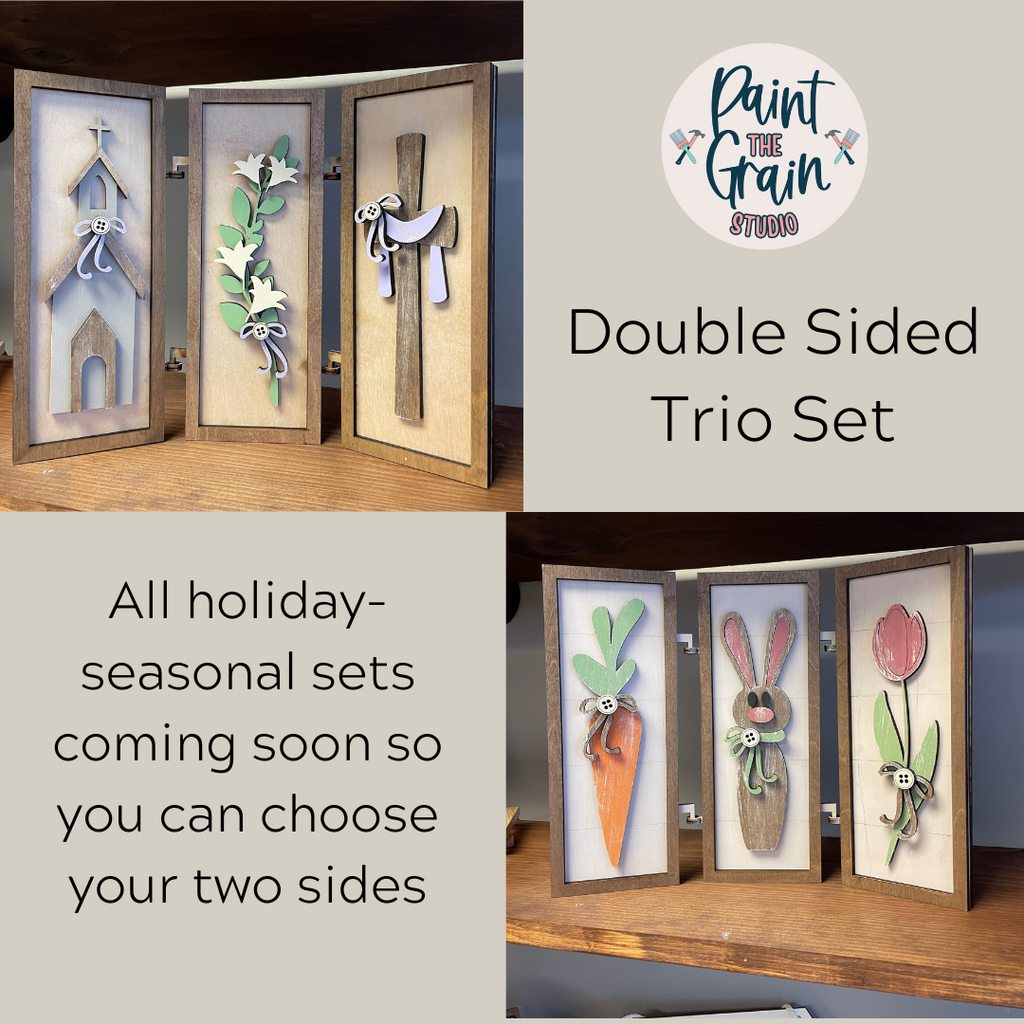 Double Sided Trio Set