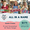 Birthday Package- ALL IN A NAME