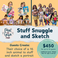 Birthday Package- STUFF SNUGGLE AND SKETCH