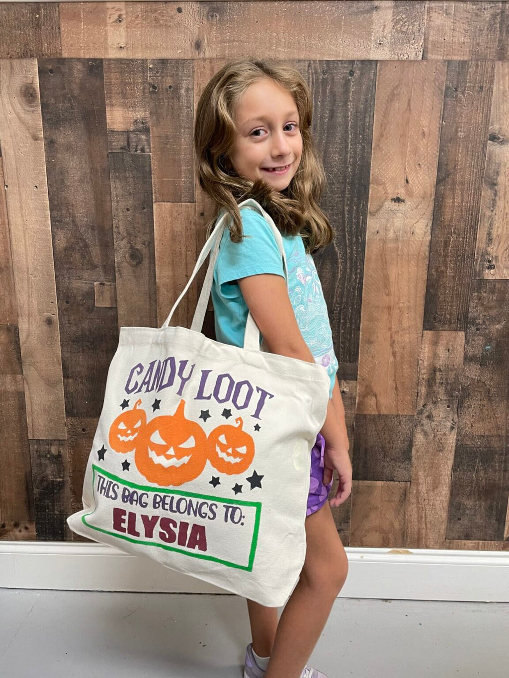 kids-Halloween Candy Bag- Personalized