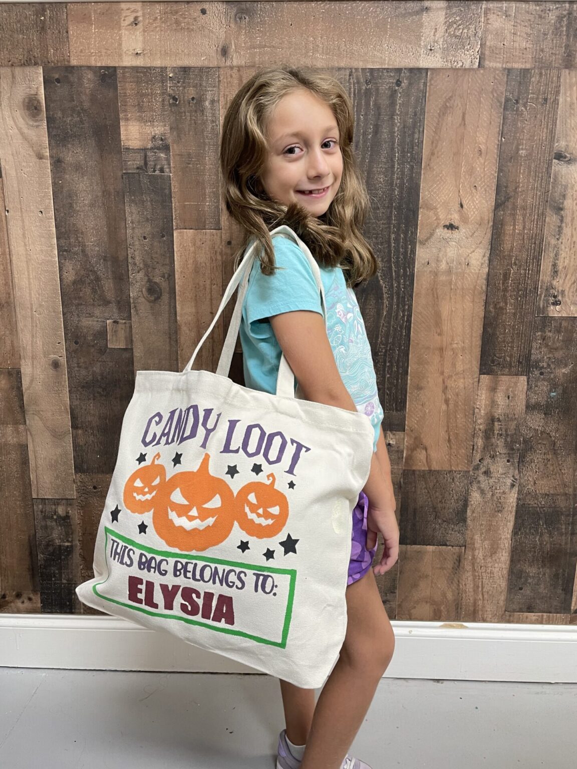 kids-Halloween Candy Bag- Personalized