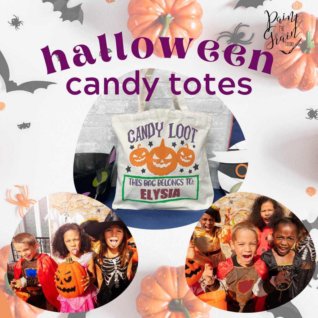 kids-Halloween Candy Bag- Personalized