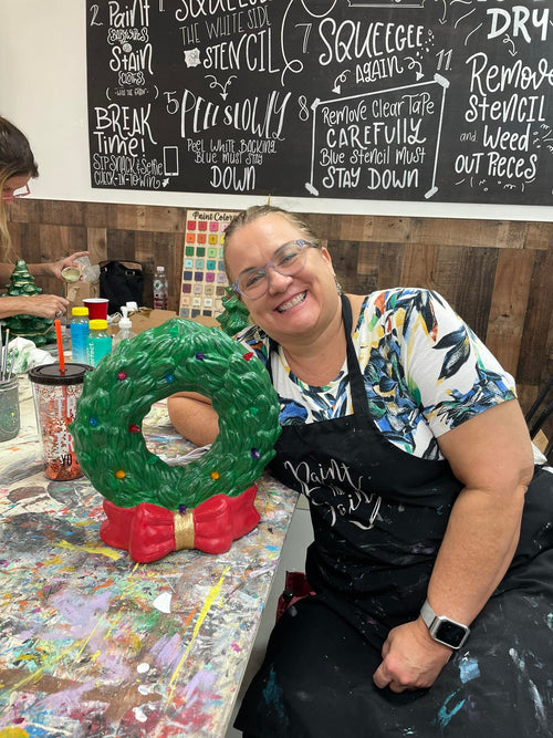 Ceramic Wreath-*ON SALE*